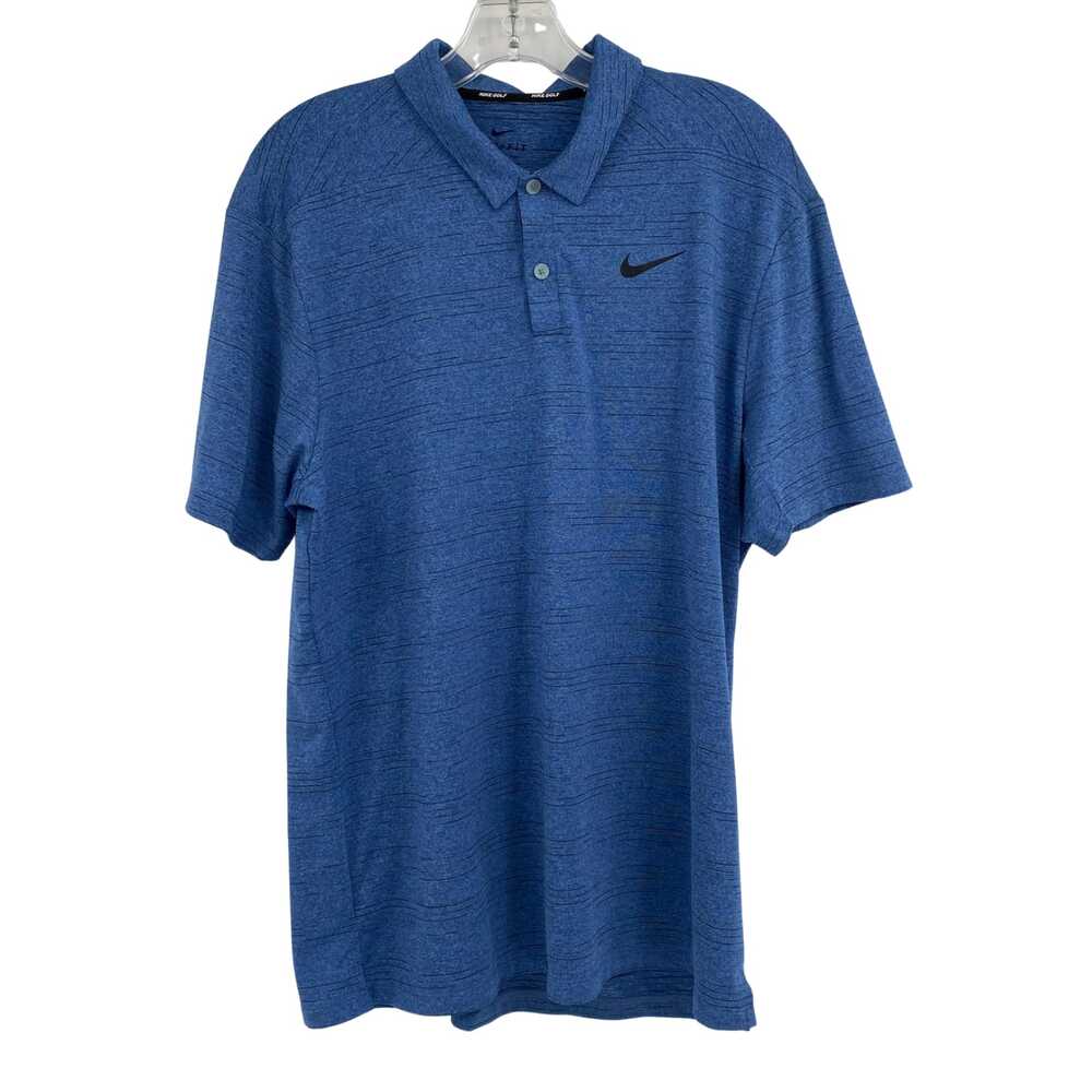 Nike Blue Slim Fit Polo Shirt | Size M